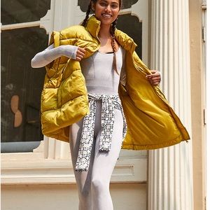 Free People In A Bubble Puffer Vest
